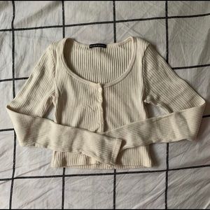 Brandy Melville Long Sleeve Zelly Top